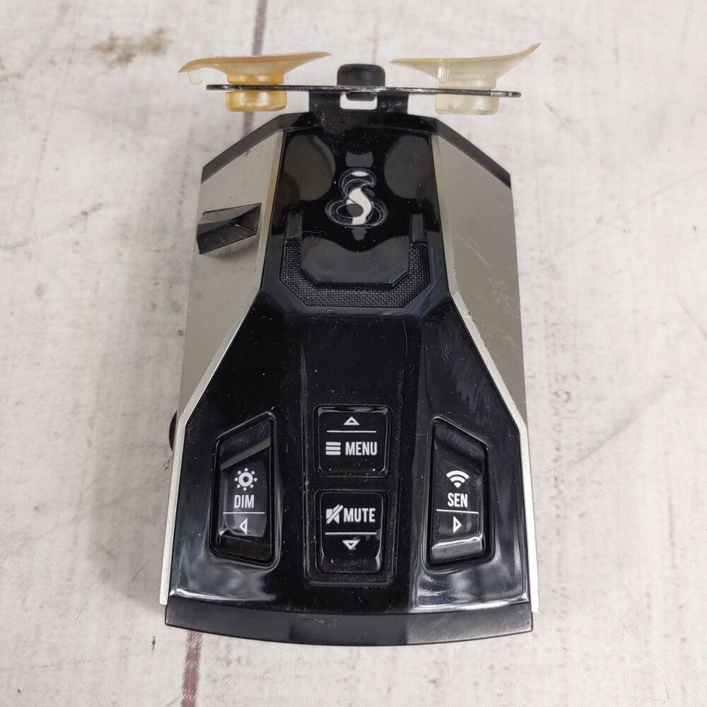 Cobra Electronics RAD450 Long Range Radar Detector - NO Power Adapter - TESTED
